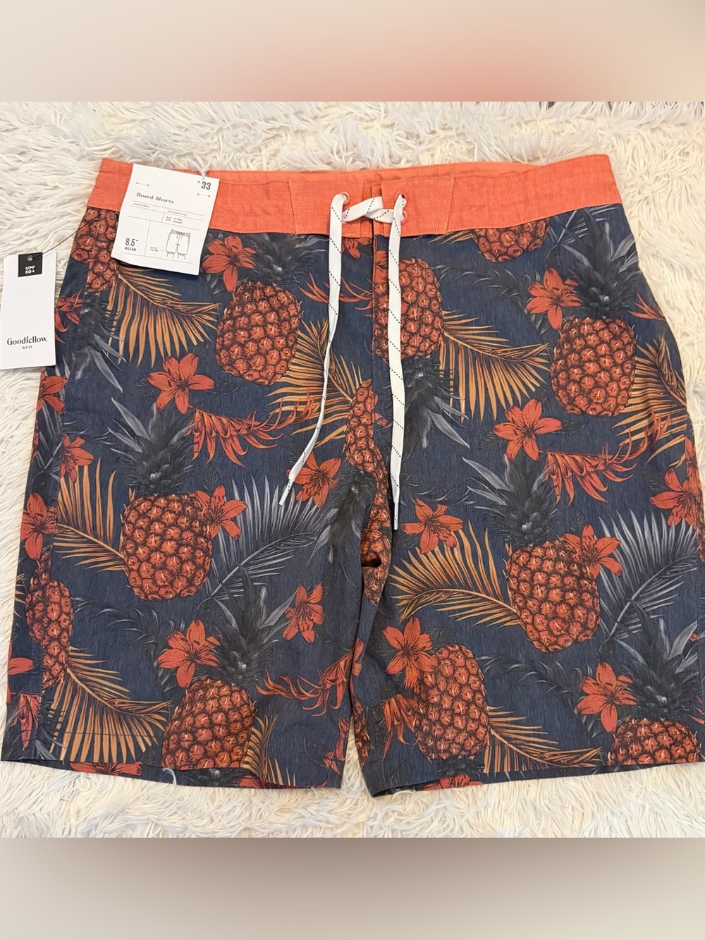 Goodfellow & CO swim/board shorts. 
Size 33